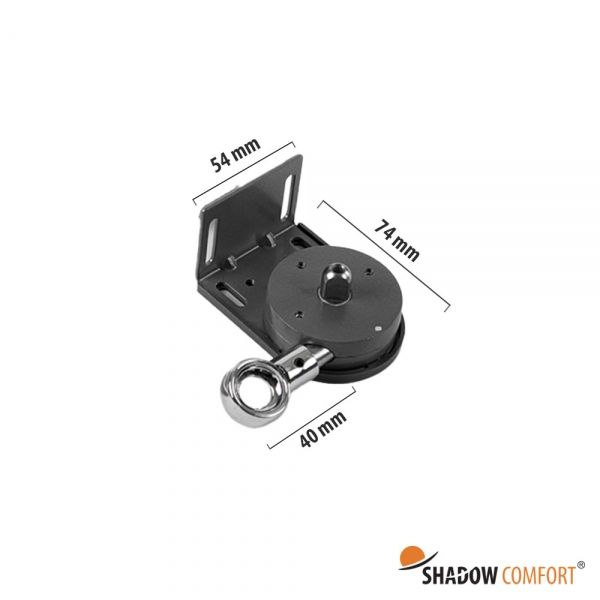 Ophangset rolgordijn donker afmeting - Shadow Comfort