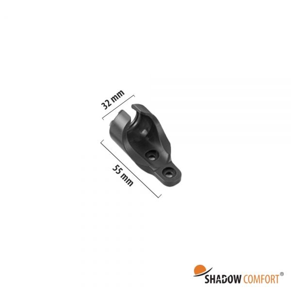 Ophangset rolgordijn donker afmeting - Shadow Comfort