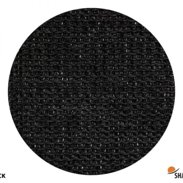 Schaduwdoek Unique 300gr Classic Black