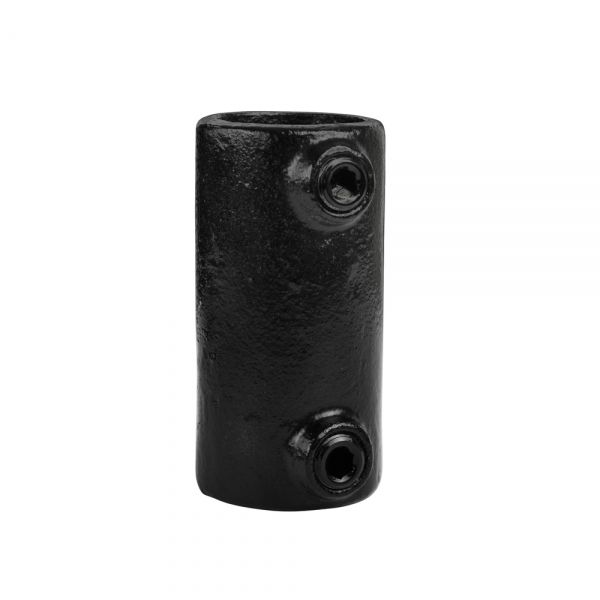 ronde buiskoppeling koppelstuk zwart