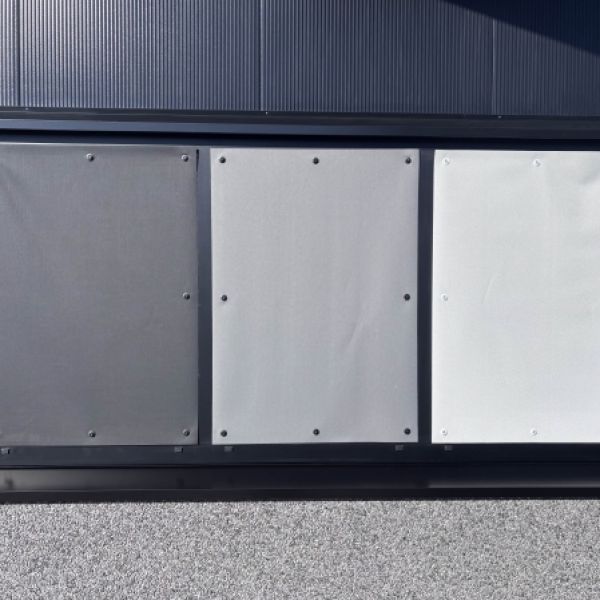 Kleur vergelijking (donkergrijs - lichtgrijs - beige)