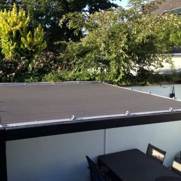 Schaduwdoek Shadow Comfort dak pergola middels draaiknop