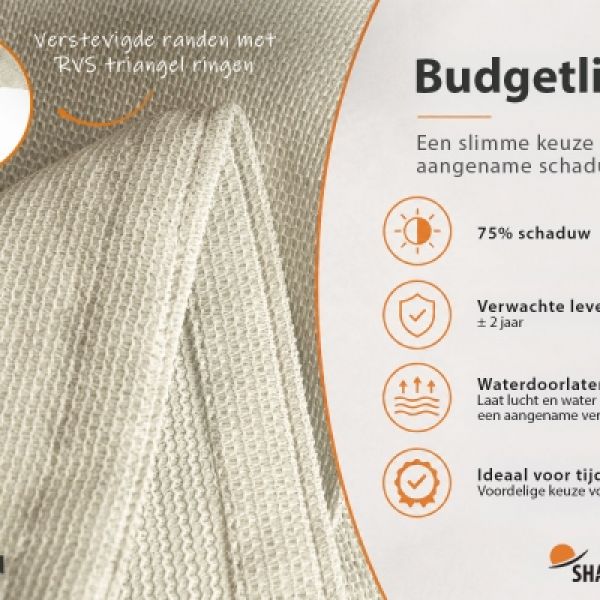 Schaduwdoek Mystic Sand - Shadow Comfort