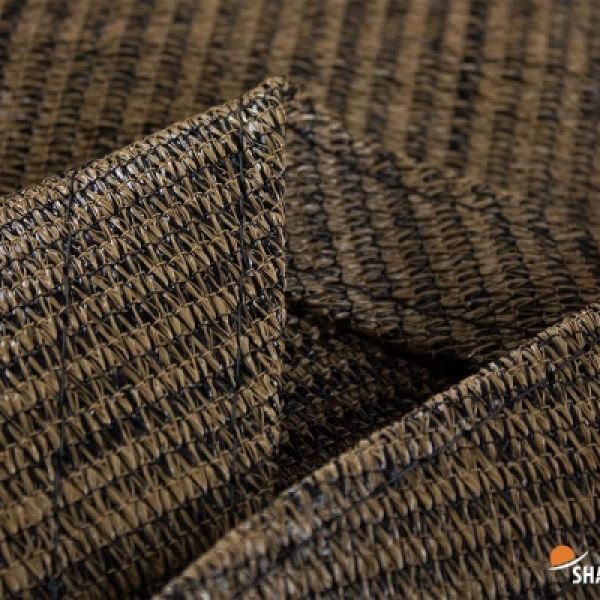 Schaduwdoek Shadow Comfort Japanese Brown vierkant 3,6x3,6
