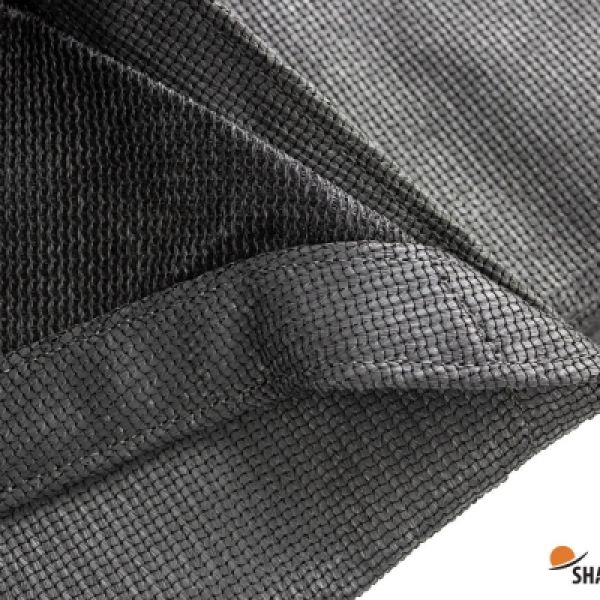 Schaduwdoek Shadow Comfort Carbon Black vierkant 4x5