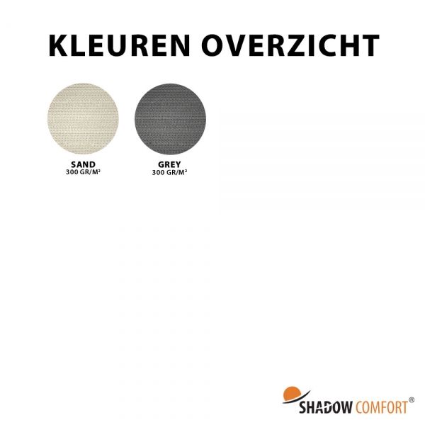 Overzicht kleuren
