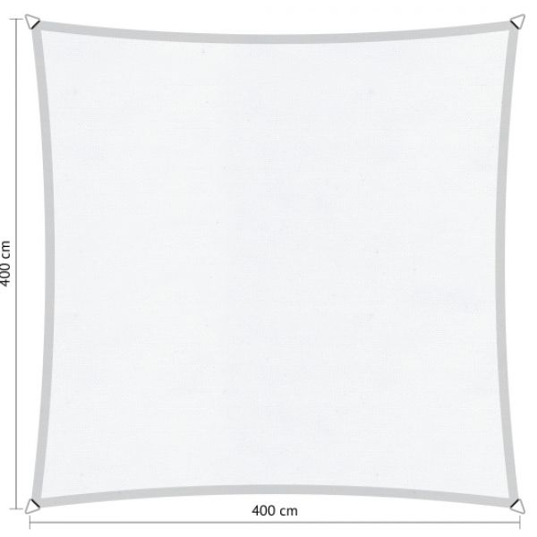 Waterdicht schaduwdoek Ibiza White Shadow Comfort