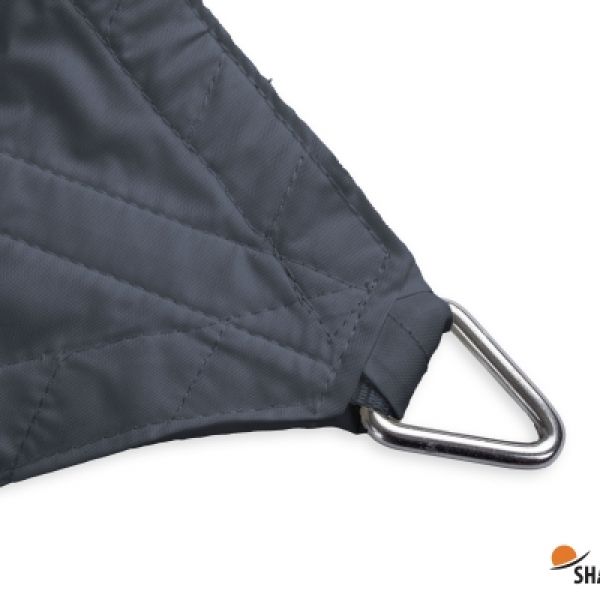 Waterdicht schaduwdoek Shadow Comfort Warm Grey vierkant 4x4