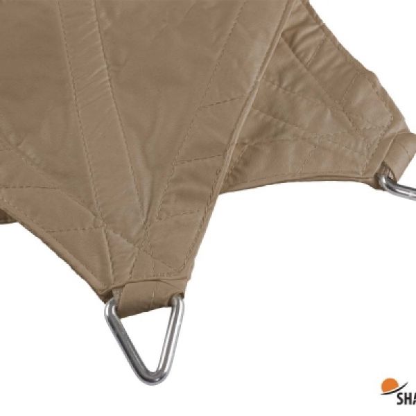 Waterdicht schaduwdoek Shadow Comfort Brazilian Sand vierkant 3,00x3,00