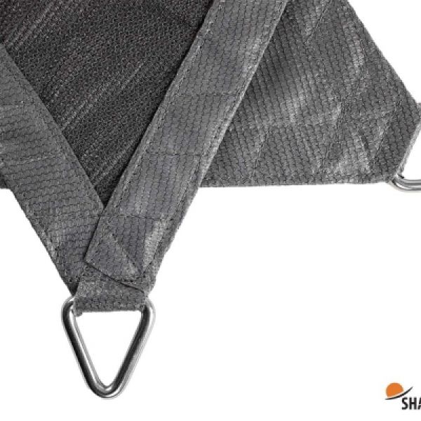 Waterdicht schaduwdoek Shadow Comfort Grey vierkant 5x5