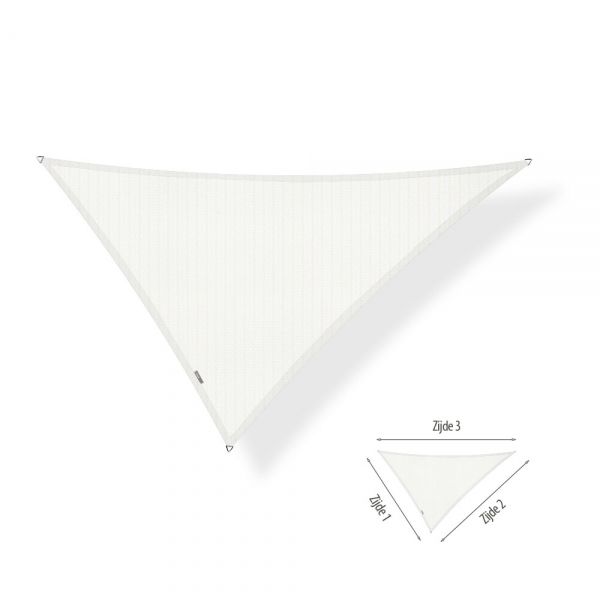 Schaduwdoek Maatwerk Arctic White