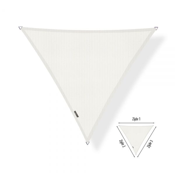 Schaduwdoek Maatwerk Mineral White