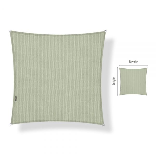 Schaduwdoek Maatwerk Moonstone Green