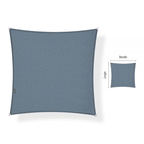 Schaduwdoek Maatwerk Brandvertragend Dove Blue