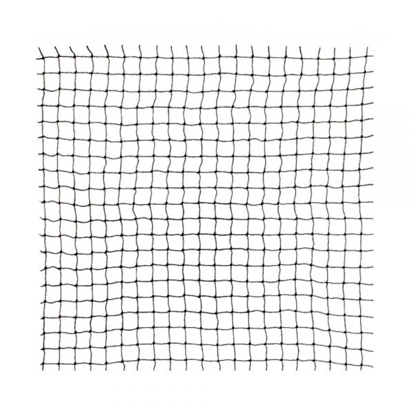Geknoopt vogelnet maas 22x22 mm. draaddikte 1.3 mm.
