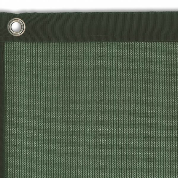 winddoek economy 200, landscape green met groene band