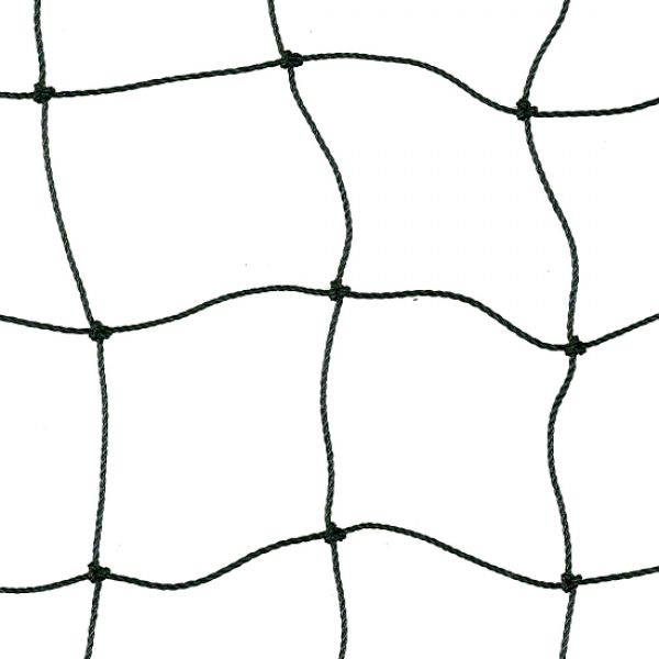 polyethyleen geknoopt net, maas 5x5cm., draaddikte 1,3 mm.