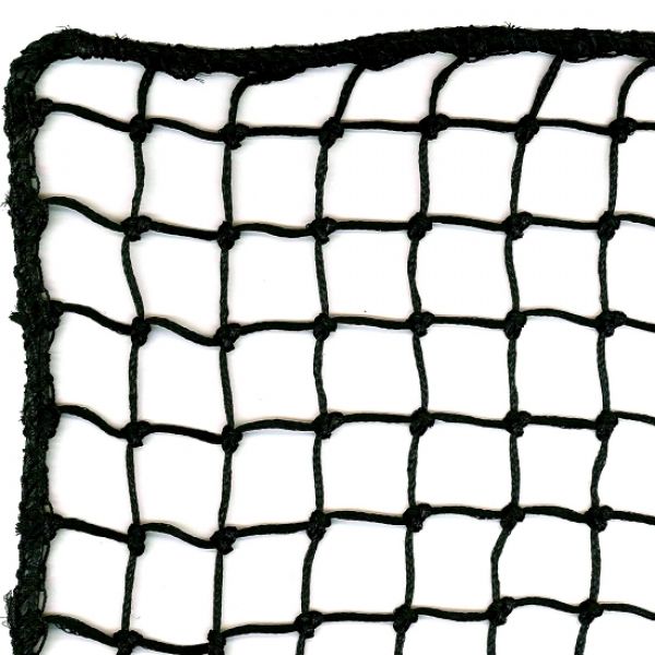 polyethyleen geknoopt net, maas 4x4cm., draaddikte 3 mm.