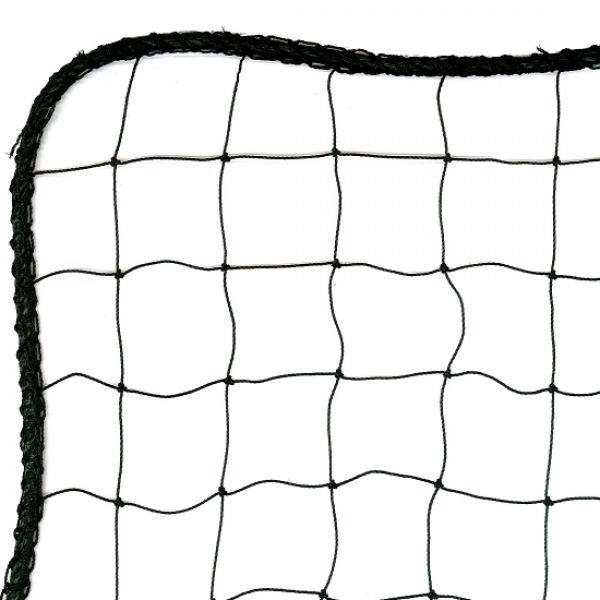 polyethyleen geknoopt net, maas 5x5cm., draaddikte 1,3 mm.