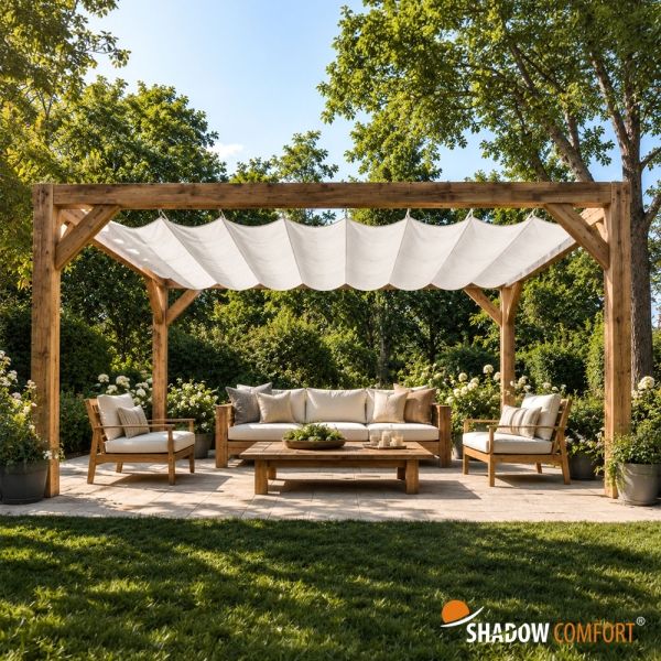 Harmonicadoek Arctic White - Shadow Comfort