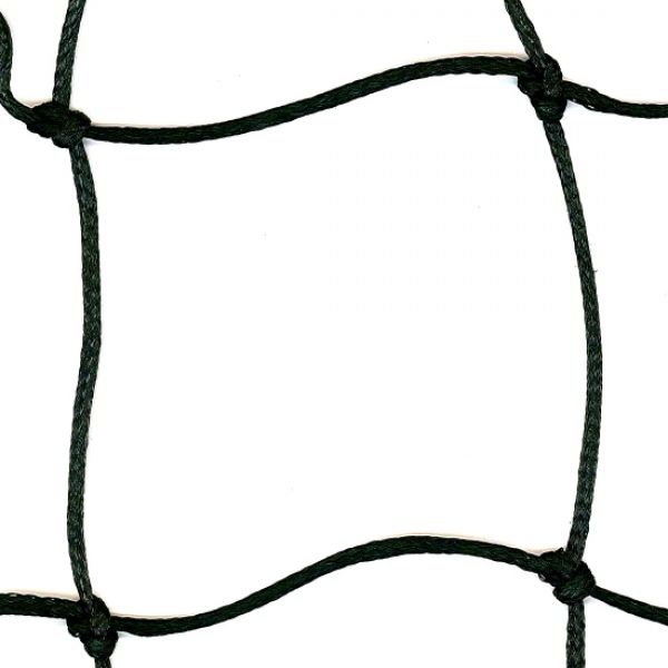 polyethyleen geknoopt net, maas 10x10 cm., draaddikte 3 mm.