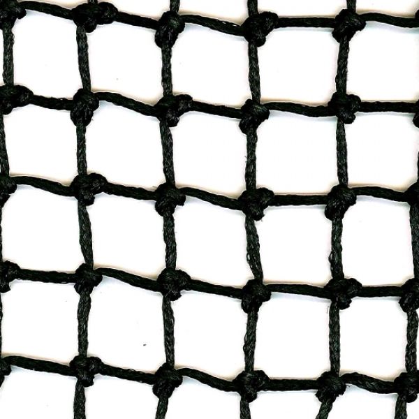 Polyethyleen geknoopt net, maas 2,9x2,9 cm., draaddikte 3 mm