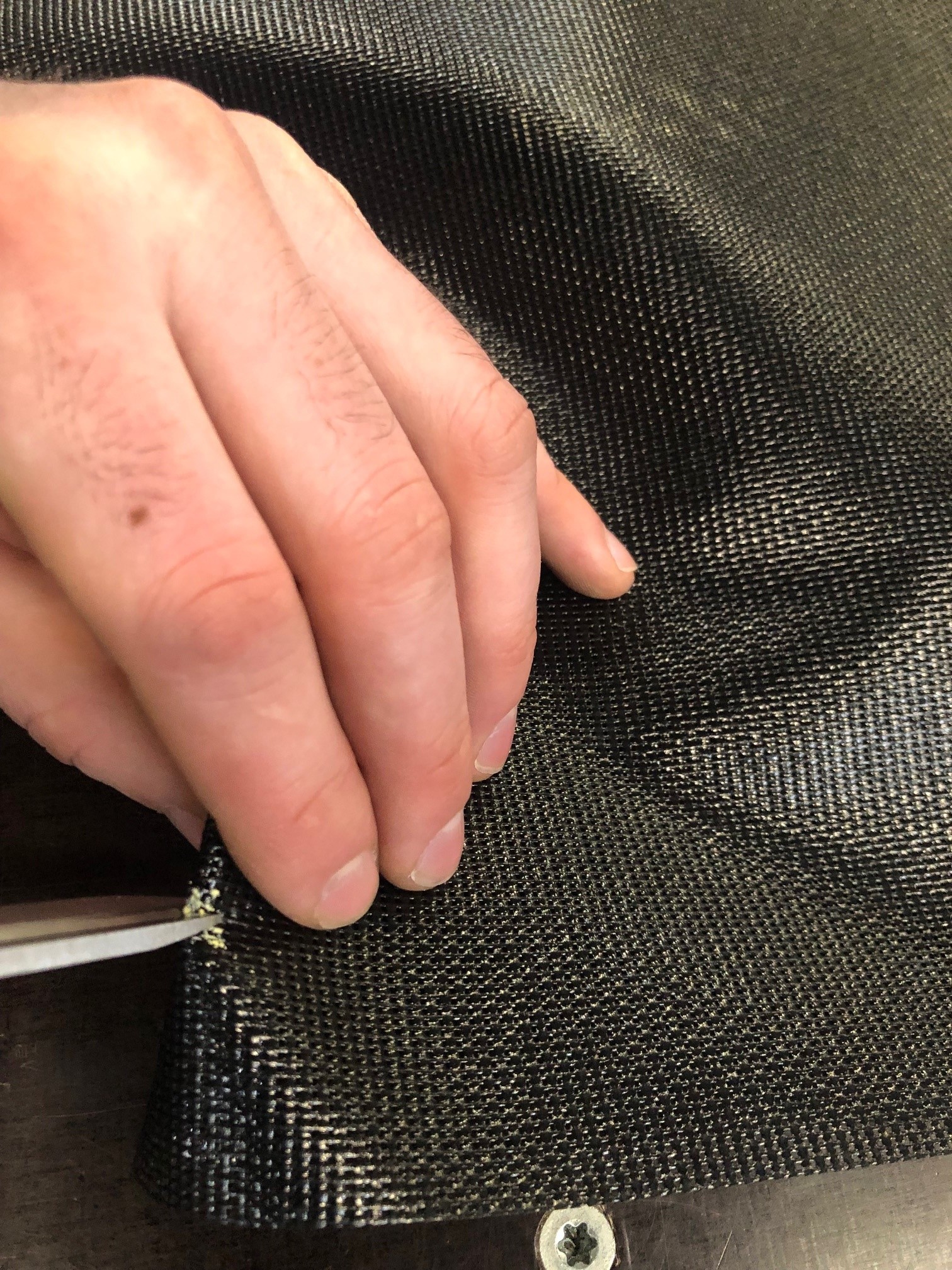 zonweringscreen zuignap